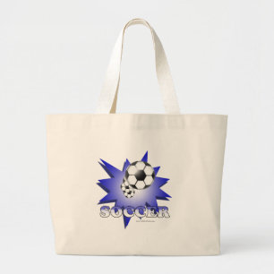 Voetbal! Grote Tote Bag