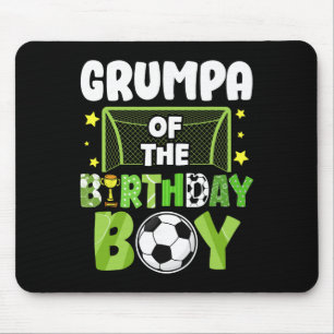 Voetbal Grumpa Verjaardag Jongen Feest Voetbal Fam Muismat
