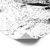 Voetbal Grunge Poster (Hoek)