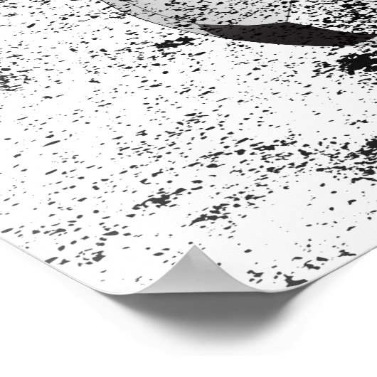 Voetbal Grunge Poster (Hoek)