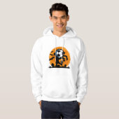 Voetbal Halloween Nacht Hoodie (Voorkant volledig)