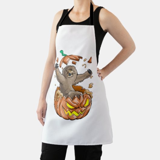 Voetbal Halloween nacht Schort (Insitu)