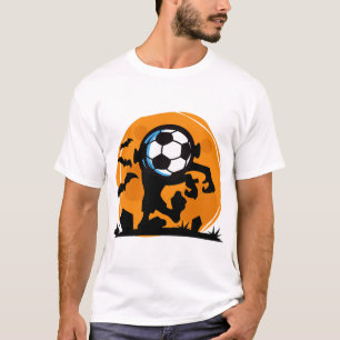 Voetbal Halloween Nacht T-shirt