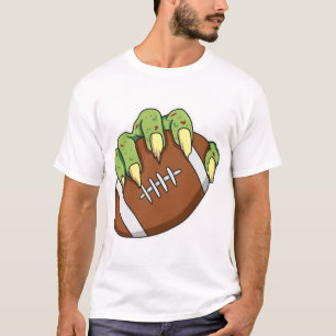Voetbal Halloween-ontwerp voor een voetbalfan T-shirt