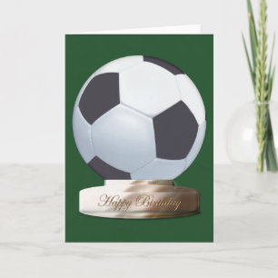 Voetbal Happy Birthday Kaart