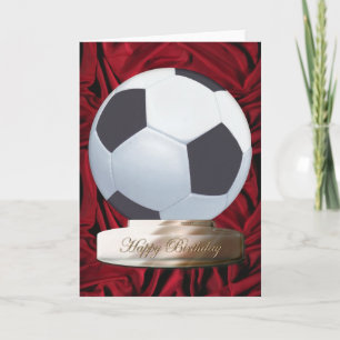 Voetbal Happy Birthday Kaart