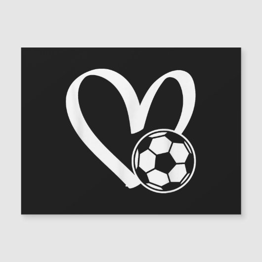 Voetbal Heart (Voorkant)
