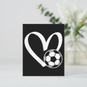 Voetbal Heart (Staand voorkant)