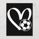 Voetbal Heart (Achterkant)