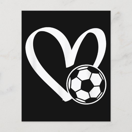 Voetbal Heart (Voorkant)