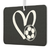 Voetbal Heart Luchtverfrisser (Links)
