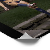 Voetbal Heather Mitts Feeley Voetbalverdediger Mic Poster (Hoek)