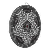 voetbal heilige meetkunde dartbord (Voorkant Links)