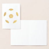 voetbal heilige meetkunde folie kaarten (Display)