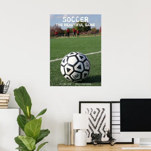 Voetbal - Het mooie spel - Poster (Thuiskantoor)