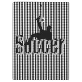 Voetbal het spel, klembord (Achterkant)