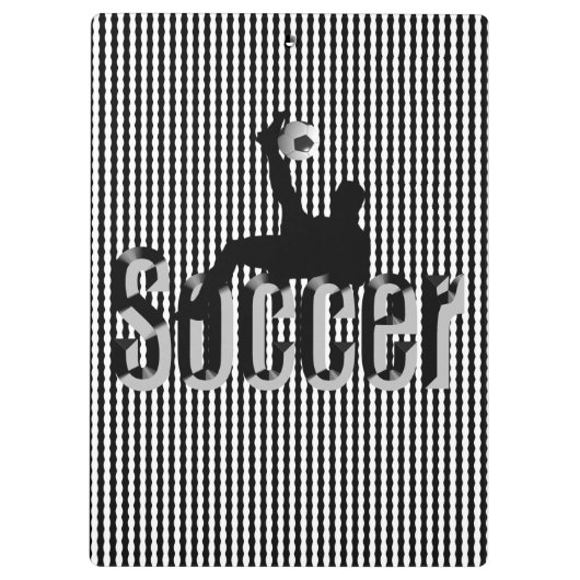 Voetbal het spel, klembord (Achterkant)