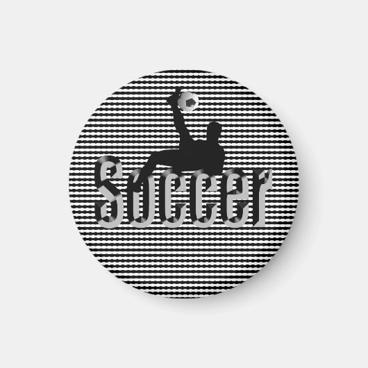Voetbal Het Spel, Koelkastmagneet Magneet (Voorkant)