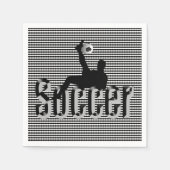 Voetbal het spel, papier luiers servet (Voorkant)