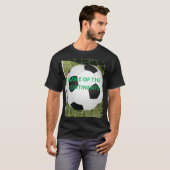 VOETBAL HET SPEL VAN DE CONTINENTEN T-SHIRT (Voorkant volledig)