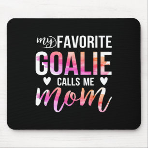 Voetbal Hockey T-shirt voor moeders Mijn favoriete Muismat