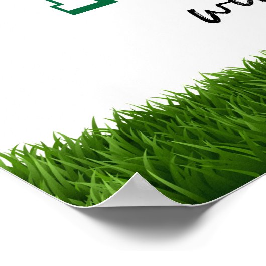 Voetbal Homecoming voorstel Poster (Hoek)