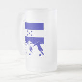 Voetbal Honduras Matglas Bierpul (Voorkant links)