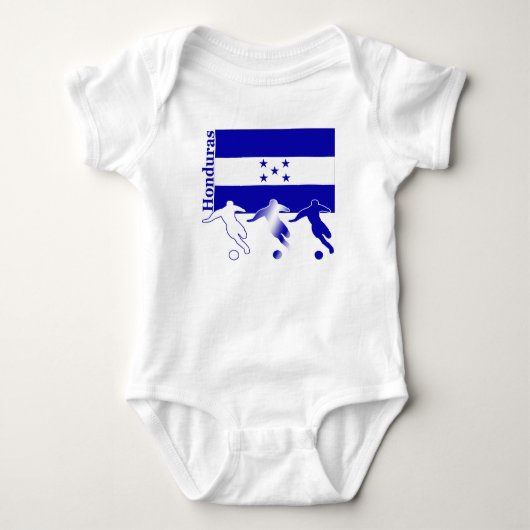 Voetbal Honduras Romper (Voorkant)