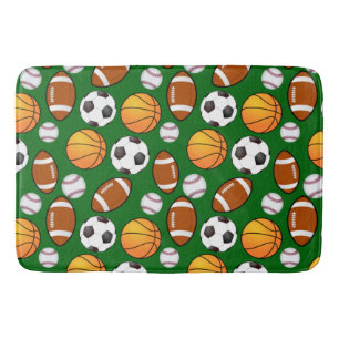 Voetbal honkbal basketbal Sport Patroon Badmat