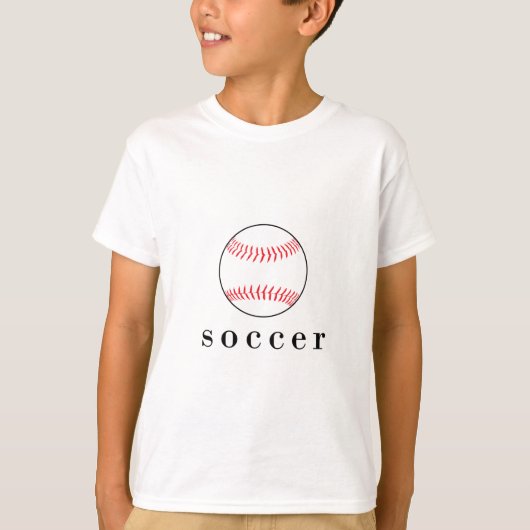 Voetbal Honkbal Grappig Divert Shirts (Voorkant)