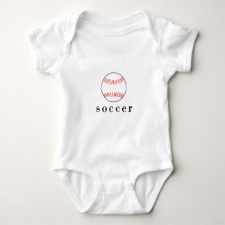 Voetbal Honkbal Grappige Divertikale Sport T-Shirt