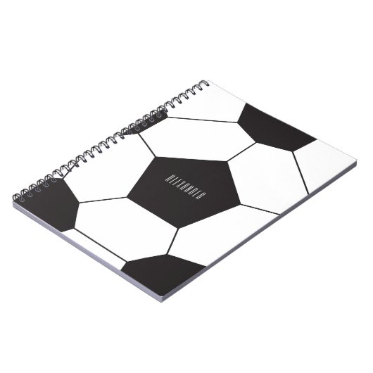  voetbal ı notitieboek (Linkerzijde)