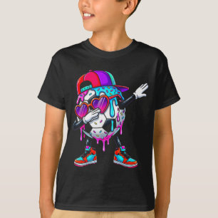 Voetbal IJscrens Drip Dabbing Sprinkles Sport Jong T-shirt