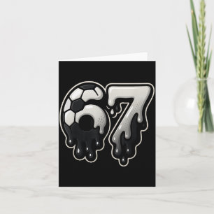 Voetbal IJscrimpje Drip 67 Zes Zeven Gen Alpha Sla Kaart