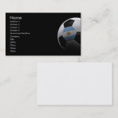 Voetbal in Argentinië Visitekaartje (Voorkant / Achterkant)