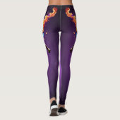 Voetbal in brand. leggings (Achterkant)