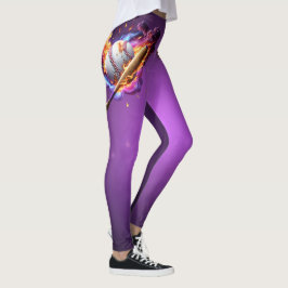 Voetbal in brand. leggings