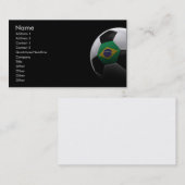 Voetbal in Brazilië Visitekaartje (Voorkant / Achterkant)