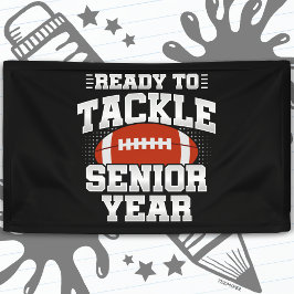 Voetbal in de 12e klas is klaar om terug naar scho spandoek