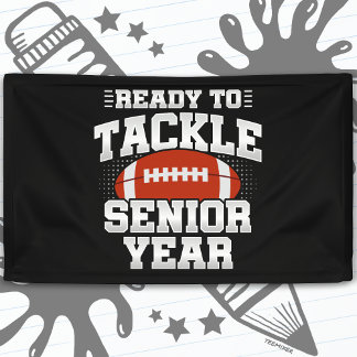 Voetbal in de 12e klas is klaar om terug naar scho spandoek