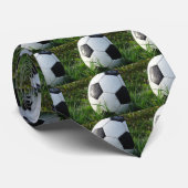 Voetbal in het veld stropdas (Opgerold)