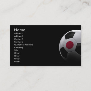 Voetbal in Japan Visitekaartje