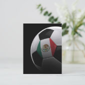 Voetbal in Mexico Briefkaart (Staand voorkant)