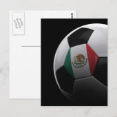 Voetbal in Mexico Briefkaart (Voorkant / Achterkant)