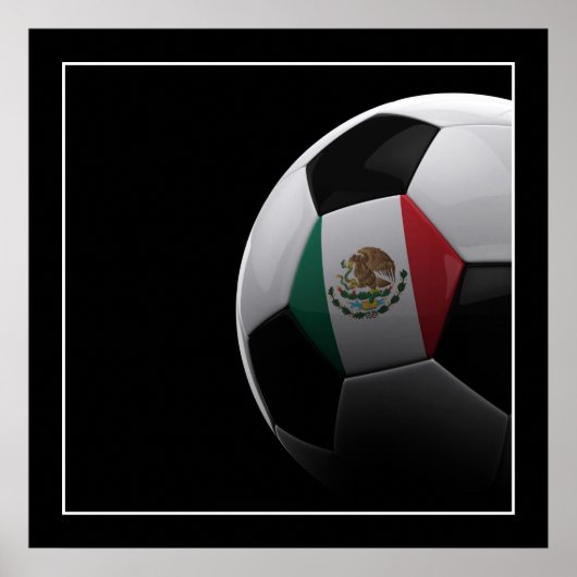 Voetbal in Mexico - POSTER (Voorkant)