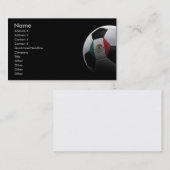 Voetbal in Mexico Visitekaartje (Voorkant / Achterkant)