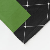 Voetbal in net fleece deken (Hoek)