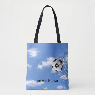 voetbal in netto tote bag