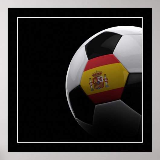 Voetbal in Spanje - POSTER (Voorkant)