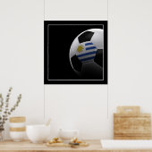 Voetbal in Uruguay - POSTER (Keuken)